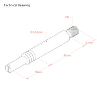 84mm Connecting Dowel for Heavy Duty Connecting System