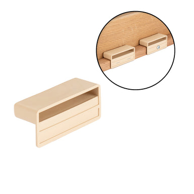 70mm x 8mm Sprung Bed Slat Cap Holder with Lip