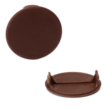 40mm Furniture Cover Caps for Maxi Luna Washers - Brown
