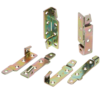 HH Bed Corner Brackets/ Fittings for 90 Degree Connection H:95mm