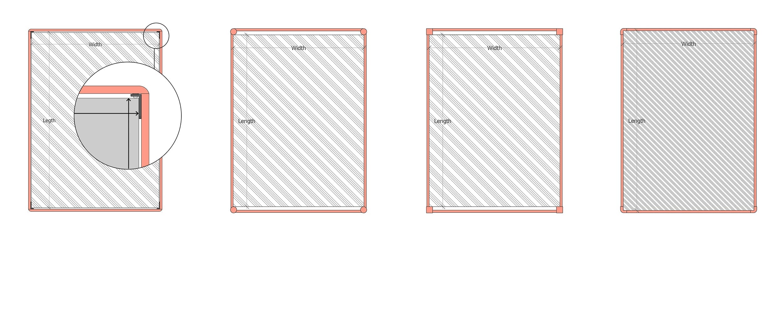 Measuring Guide for Drop-In Slatted Bed Bases