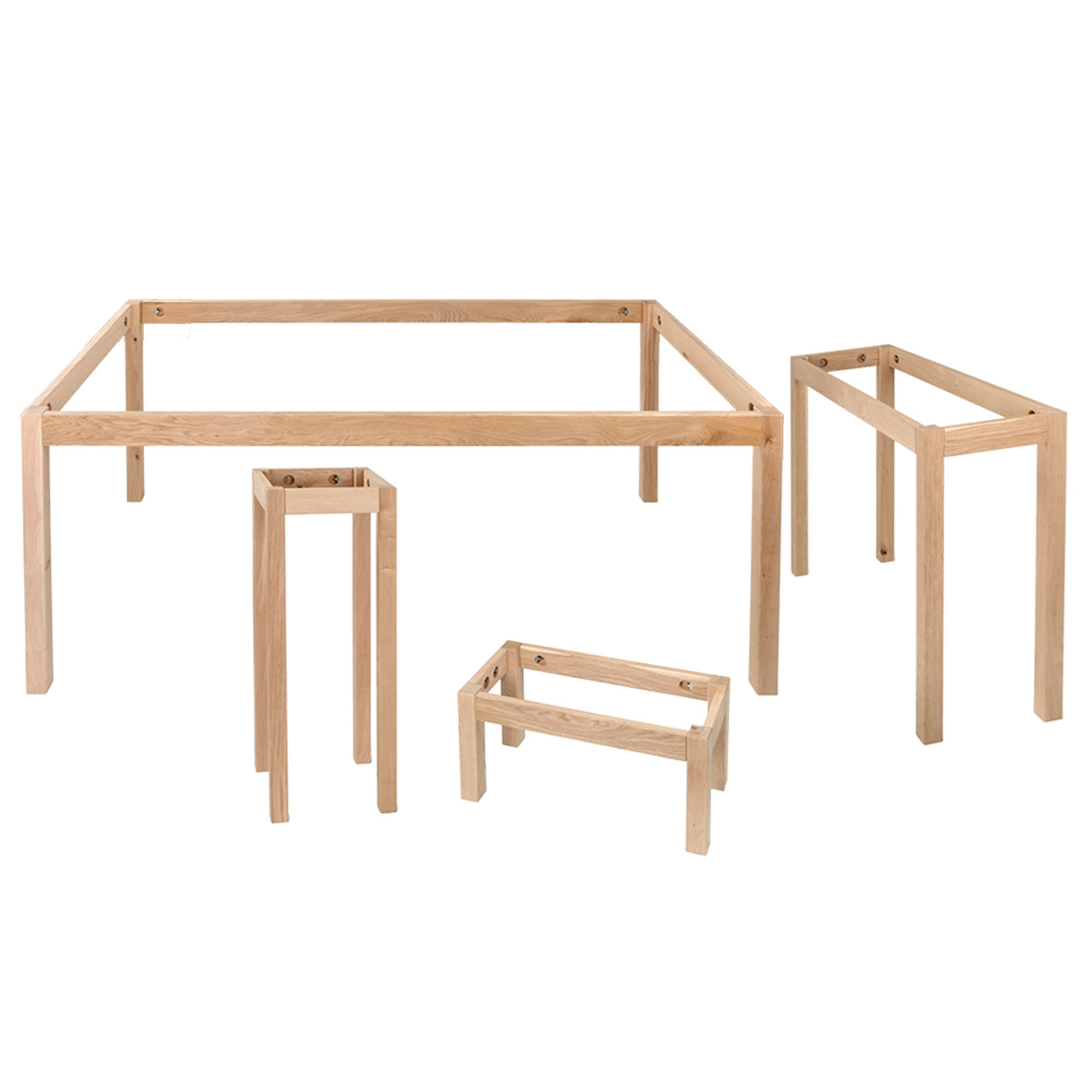 Custom Wooden Table Bases