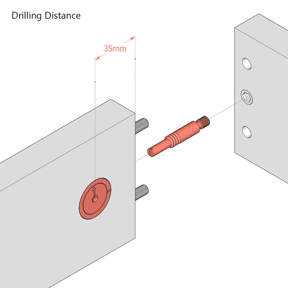 64mm Connecting Dowel for Heavy Duty Connecting System