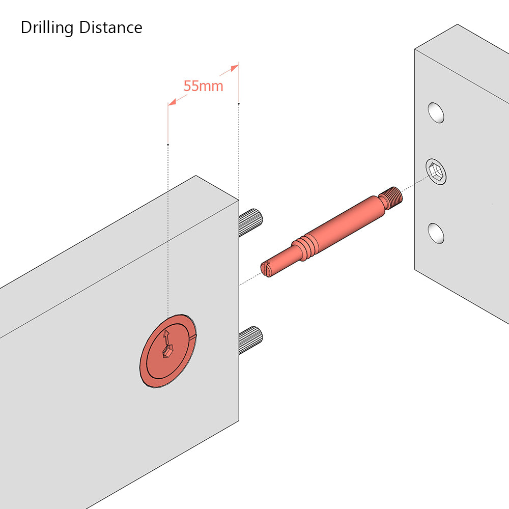 84mm Connecting Dowel for Heavy Duty Connecting System