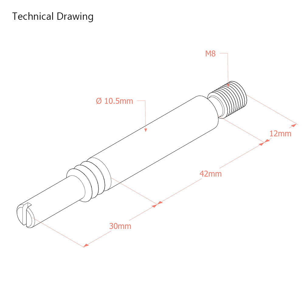 84mm Connecting Dowel for Heavy Duty Connecting System