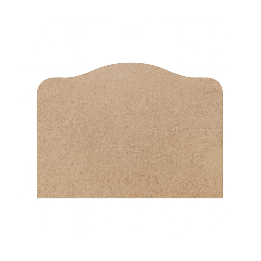 Brightwall Brightwall Ready to Upholster Headboard – Soft Curved Crest