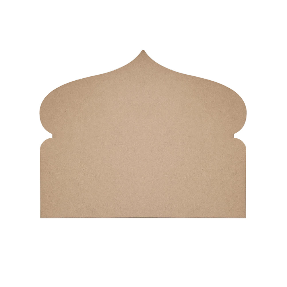 Calder Ready to Upholster Headboard – Sculpted Crowned Top