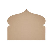 Calder Ready to Upholster Headboard – Sculpted Crowned Top