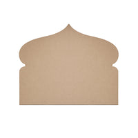 Calder Ready to Upholster Headboard – Sculpted Crowned Top