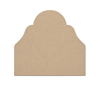 Conwy Ready-to-Upholster Headboard – Stepped Arch Silhouette