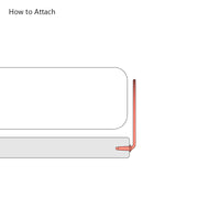 End Mounted Mattress Stoppers / Retainer Bar – Galvanized Finish (Pair)
