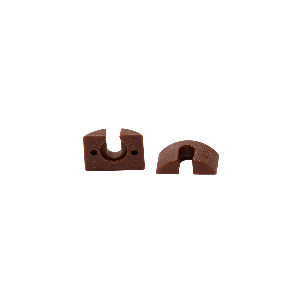 Media Luna Half Moon Plastic Open Sided Washers