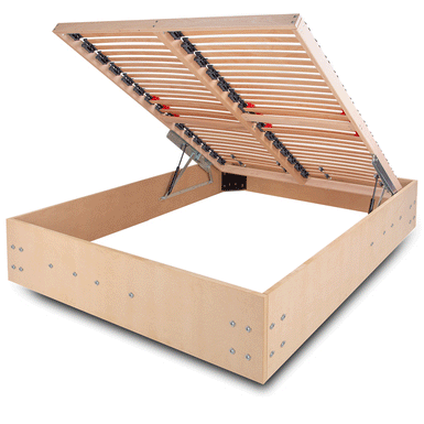 Harpenden | Ready-to-Upholster Bed Frame | Ottoman Lift-Up Storage