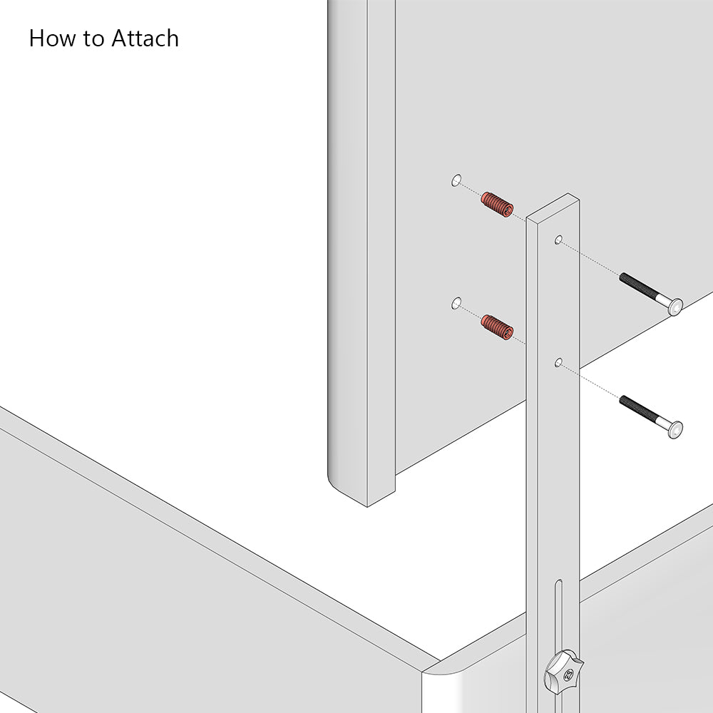 Fasteners and Fixings Kit for attaching Headboard Struts