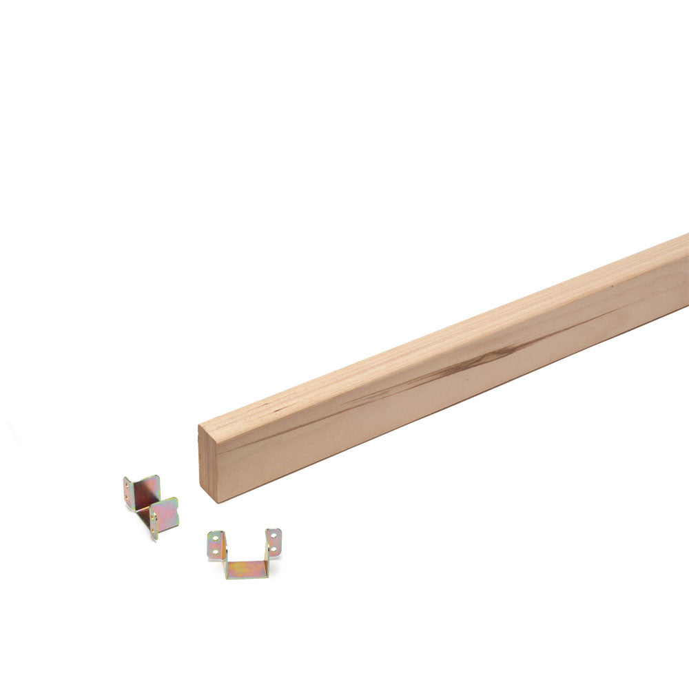 Heavy Duty Bed Centre Support Rail Kit for Wooden Beds - Beech Ply Multiplex  34mm x 65mm x 2100mm