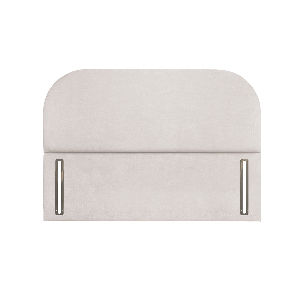 Metal Headboard Slot Trim for Bed-Mounted Headboards with 4 Attachment Holes