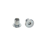 M10 x 18mm Flat Head Furniture Nut Cap (Zinc Plated)