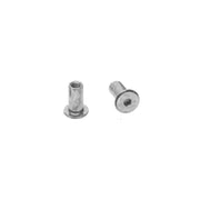 M6 x 18mm Flat Head Furniture Nut Cap (Zinc Plated)
