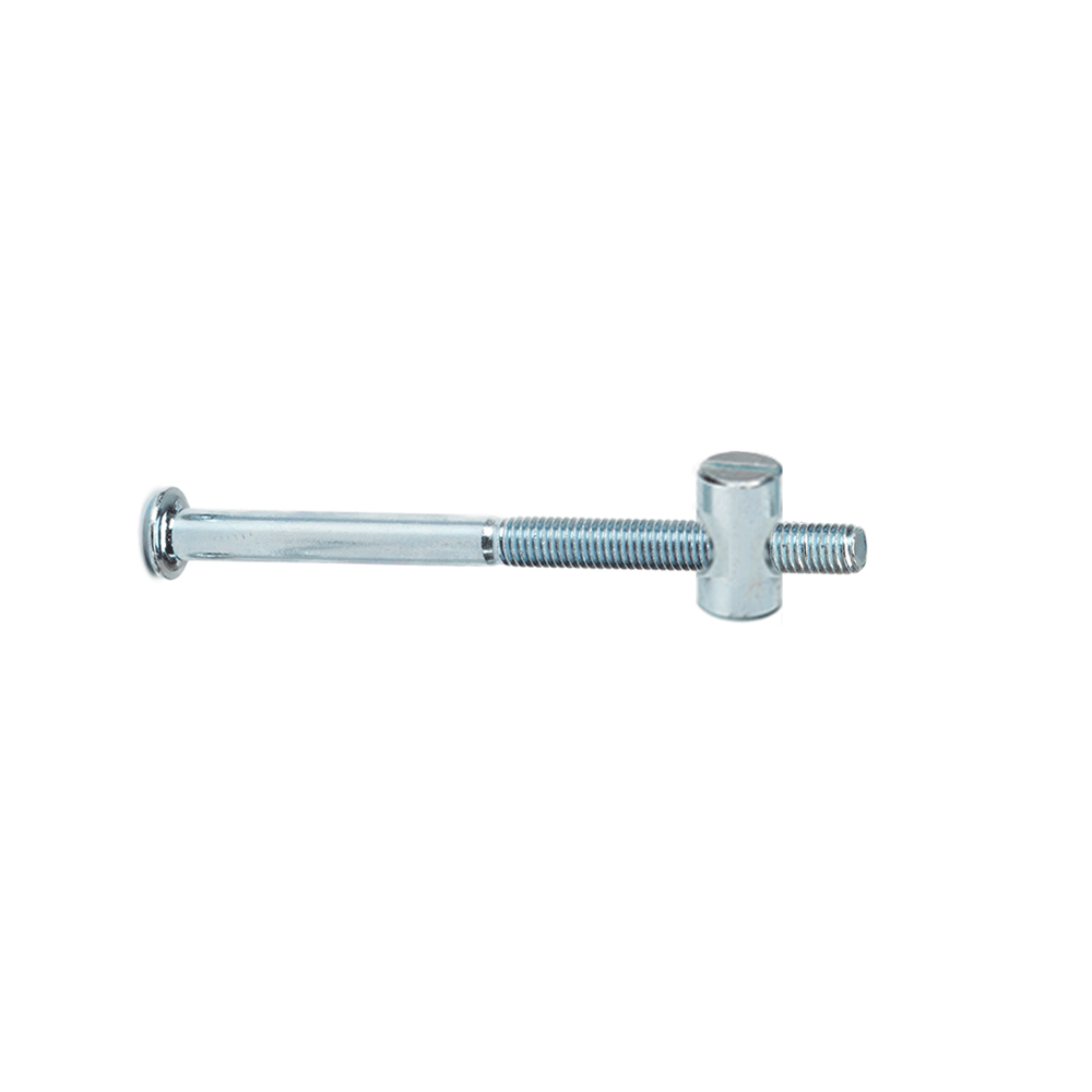 M8 Furniture Connector Bolts with Cross Dowels/ Barrel Nuts