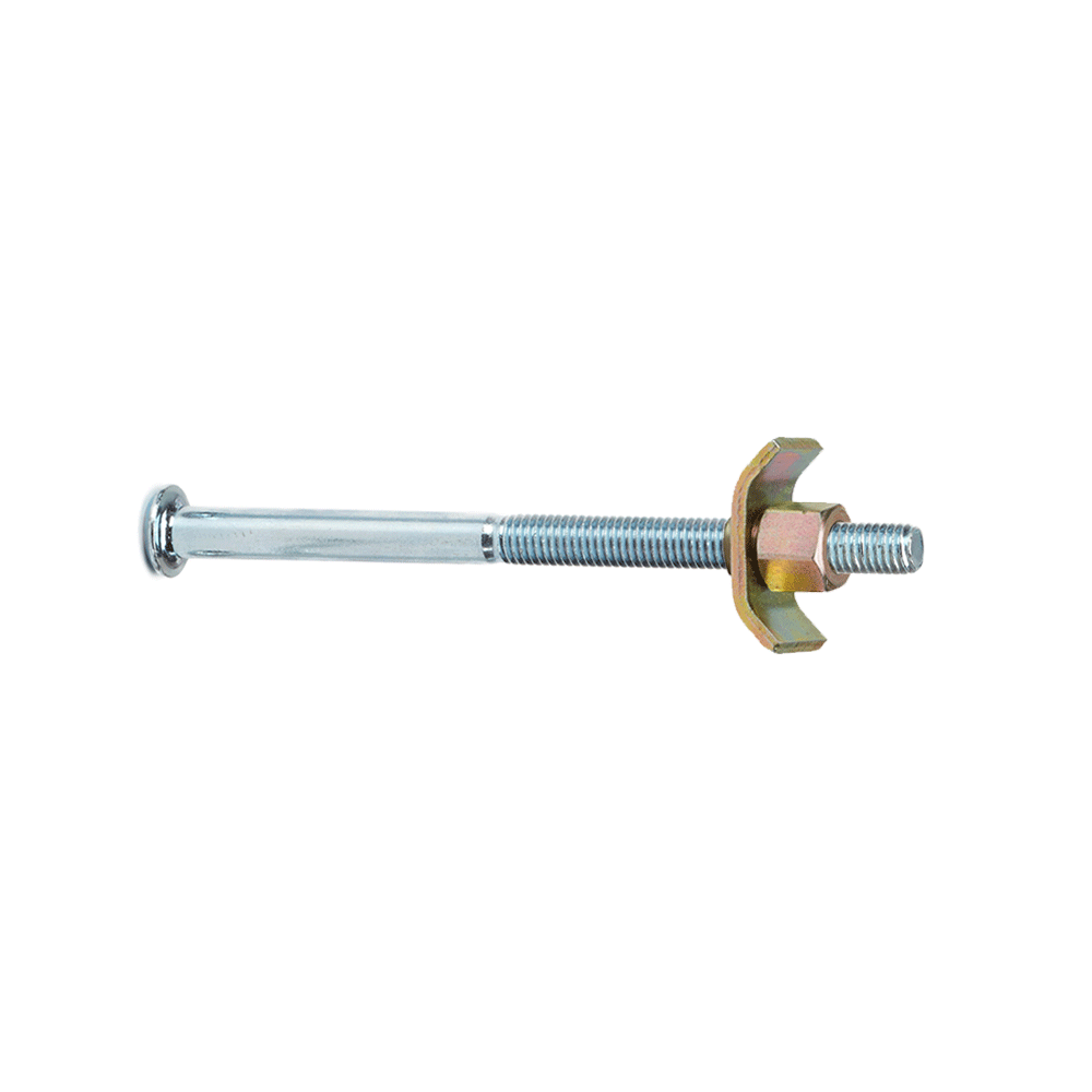 thumbnail image 2 of 10 Sets M6 Furniture Connecting Bolts With Half Moon Washers – 100mm Fasteners For Bed & Table Assembly 2 of 11