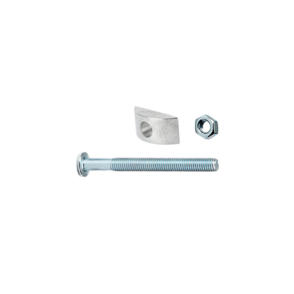 M8 Furniture Connector Bolts with Maxi Luna Washer and Hex Nut