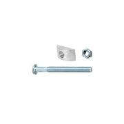M8 Furniture Connector Bolts with Maxi Luna Washer and Hex Nut