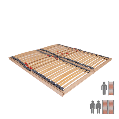 Manual Tilting Adjustable Drop-In Premium Second-Generation Slatted Bed Base