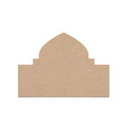 Nairn Ready to Upholster Headboard – Stepped Pointed Arch