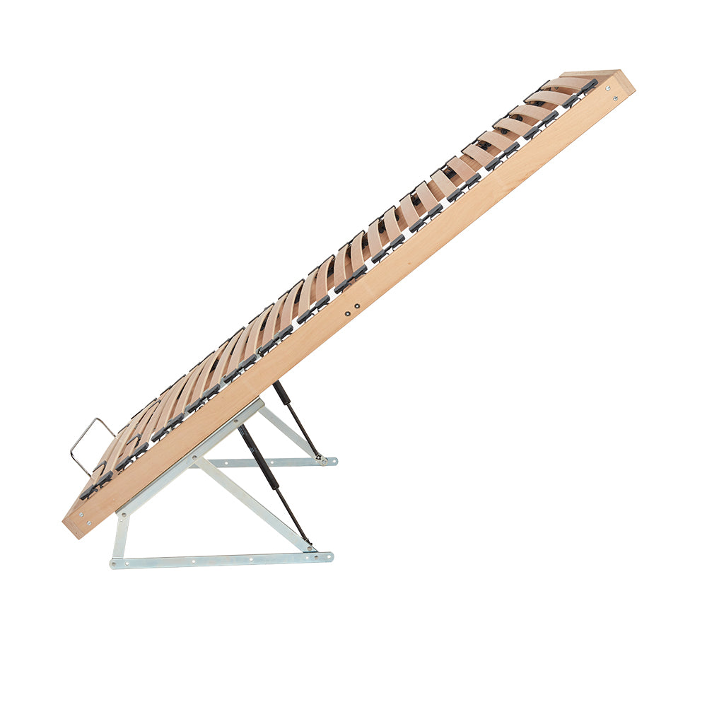 Premium Second-Generation Ottoman Single Row Wooden Slatted Bed Base Kit - End Opening