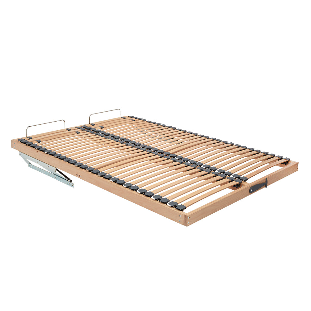 Premium Second-Generation Ottoman Double Row Wooden Slatted Bed Base Kit - End Opening