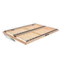 Premium Second-Generation Ottoman Double Row Wooden Slatted Bed Base Kit - Side Opening