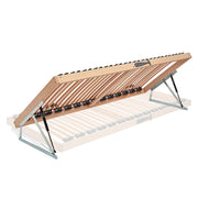 Premium Second-Generation Ottoman Single Row Wooden Slatted Bed Base Kit - Side Opening
