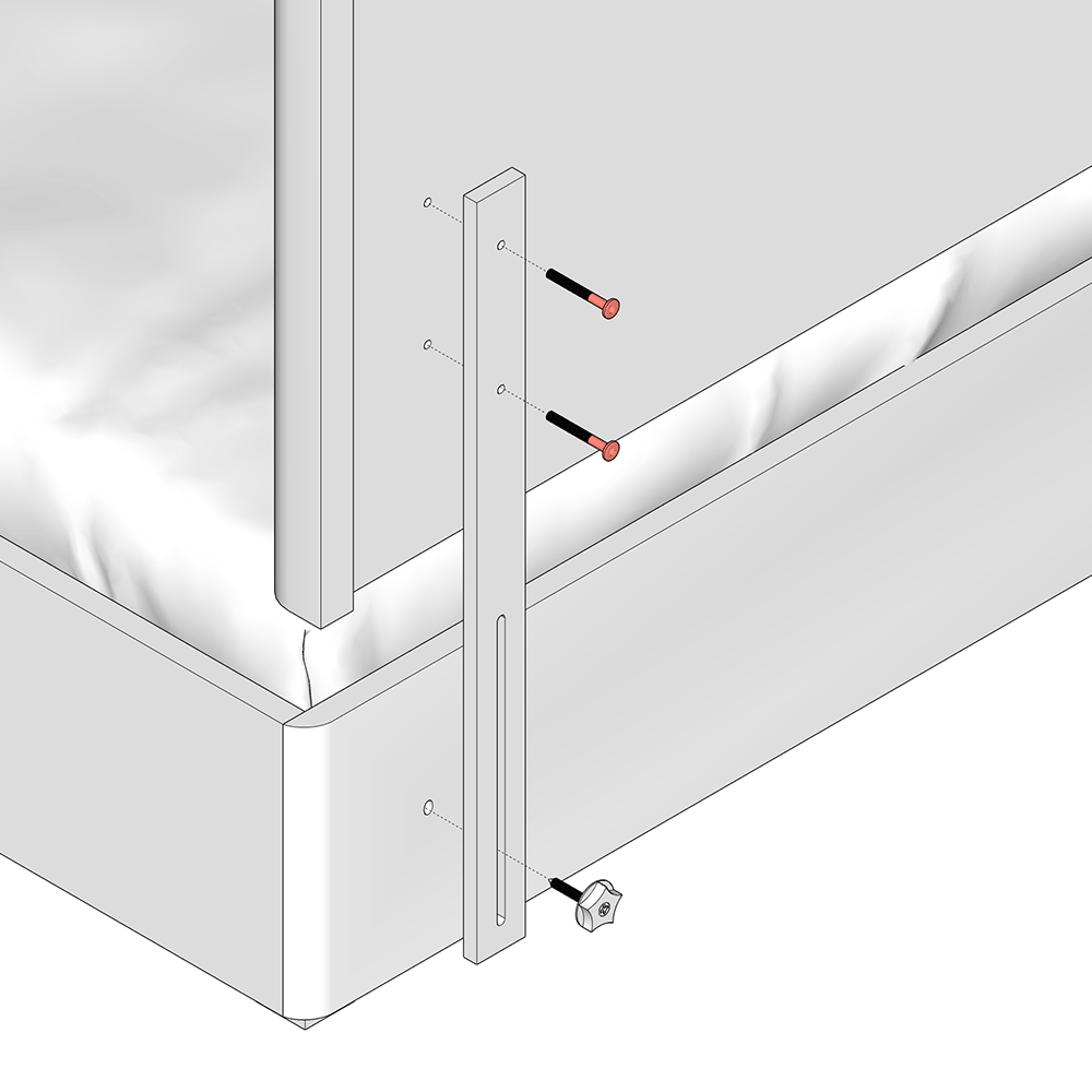 Premium Headboards Struts (Pair)