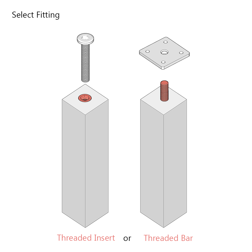 Custom Square Solid Oak Furniture Feet 70mm x 70mm - Any Height, Any Fitting