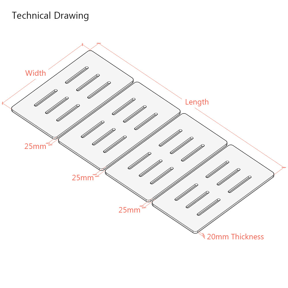 TBSW Slatted Bed Board™ - Standard