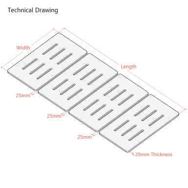 TBSW Slatted Bed Board™ - Standard