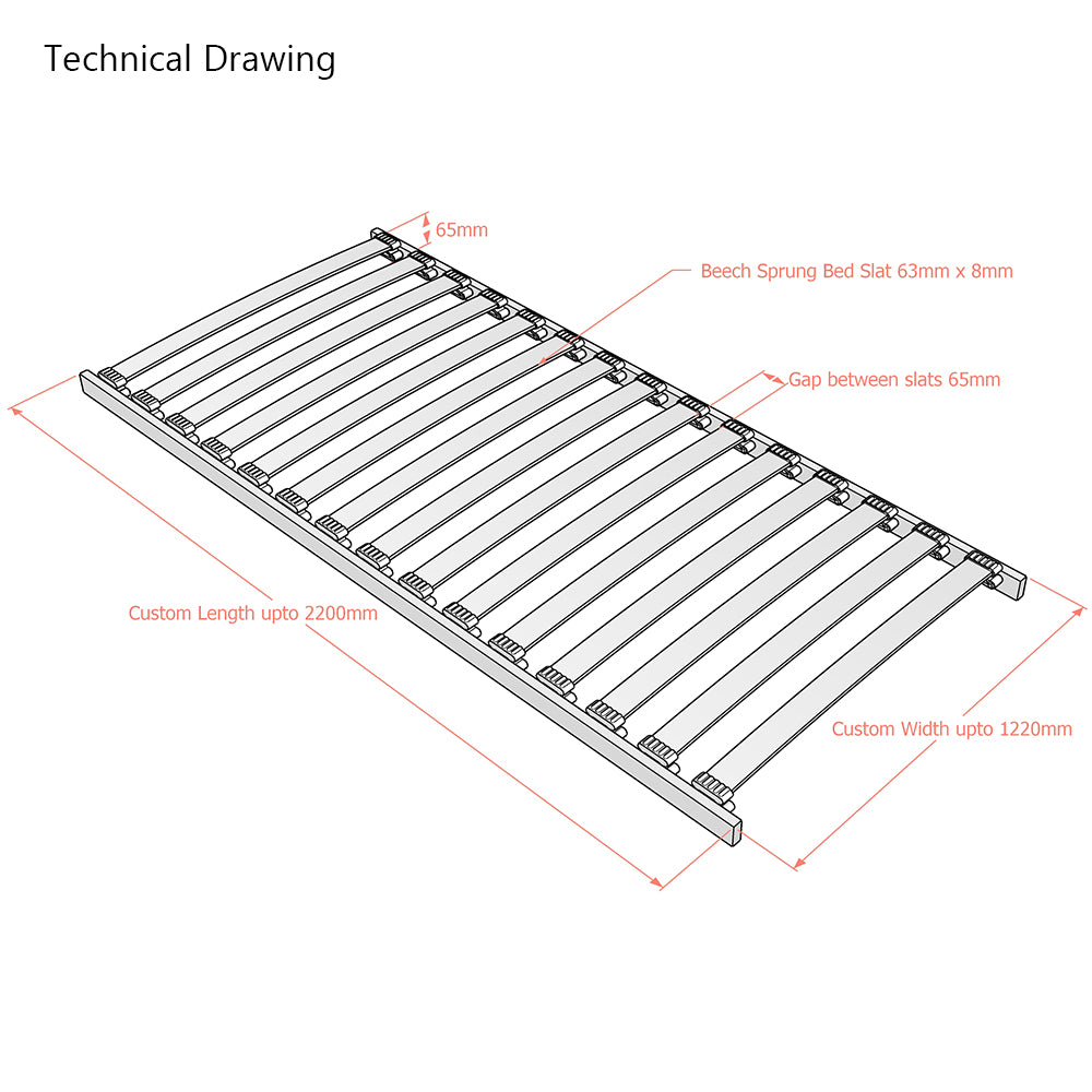 Standard | Drop-In Slatted Bed Base