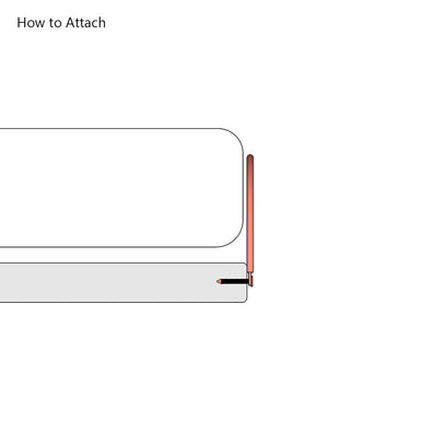 8mm Semi-Circle Mattress Stopper / Retainer Bar – Galvanized Finish (Pair)
