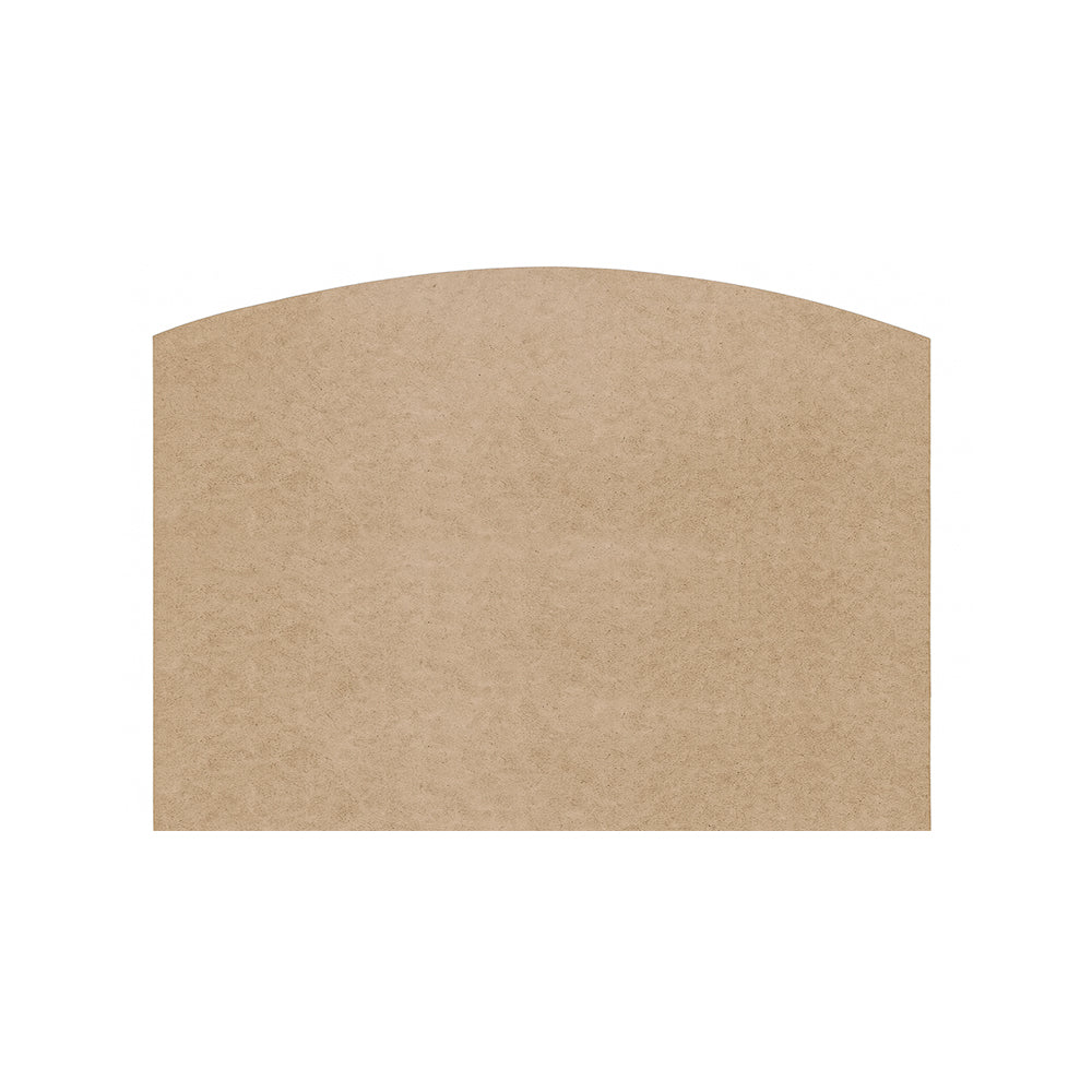 Thames Ready to Upholster Headboard – Gentle Arched Top