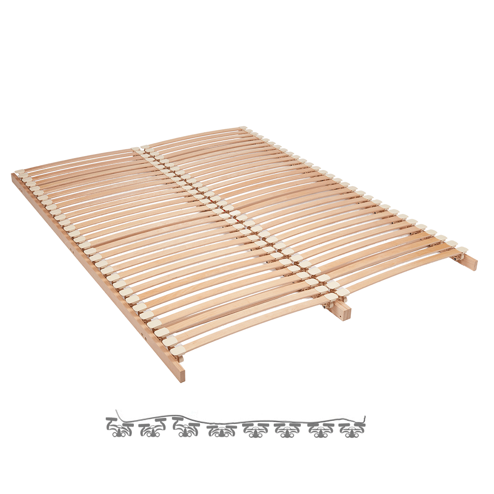 Luxury Third-Generation | Interactive Holders | Drop-In Slatted Bed Base | Dual Row