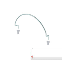 Top Mounted Mattress Stoppers / Retainer Bar – Galvanized Finish (Pair)