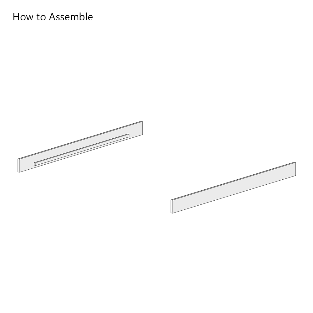 Tring | Ready-to-Upholster Bed Frame | Low Platform