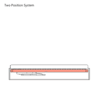 Lift-n-Store™  Platinum Ottoman Lift-Up Bed Hinge - Two Position System