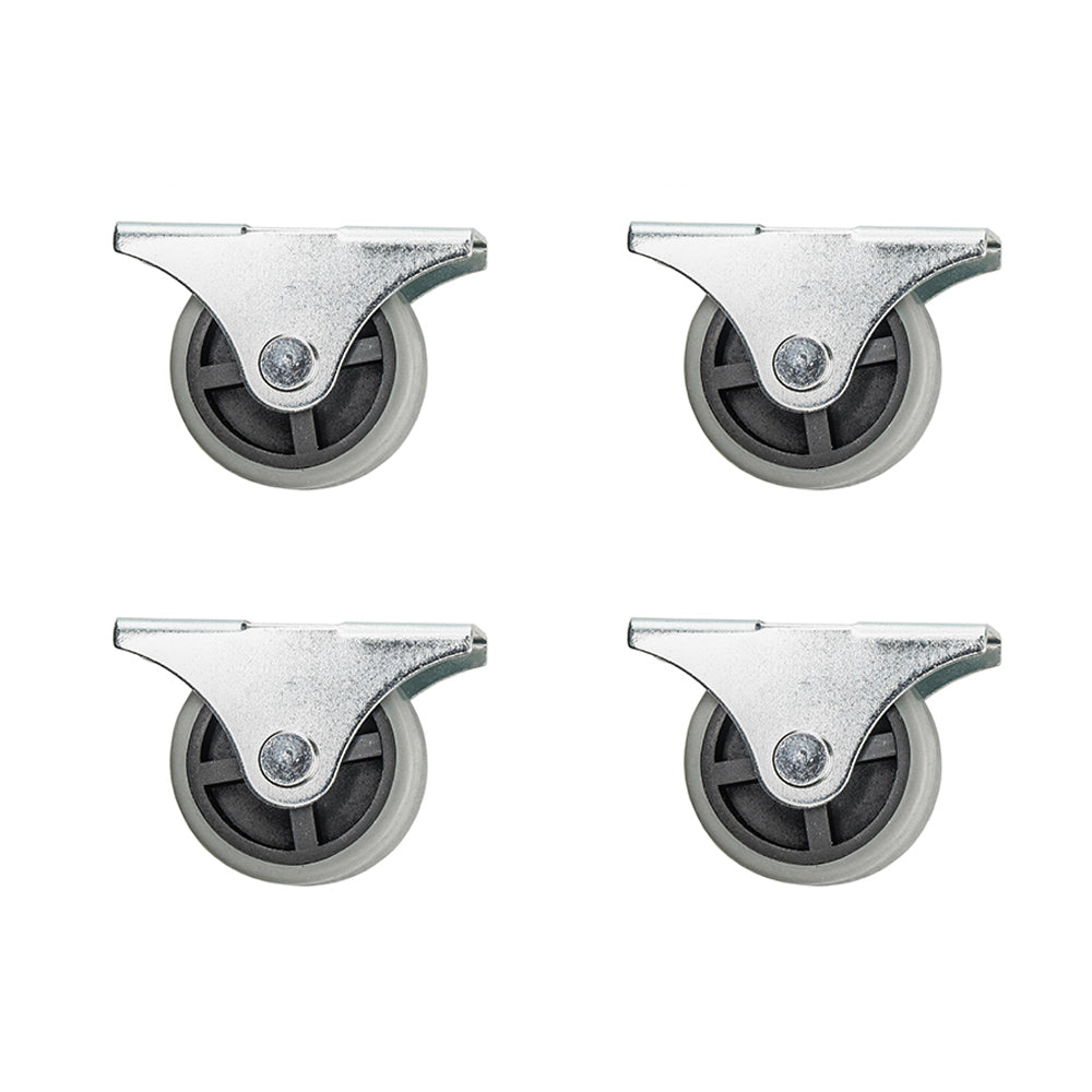 Underbed Storage Box Casters - Top Mount - Large 43mm High