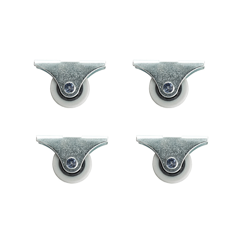 Underbed Storage Box Casters - Top Mount - Medium 39mm High