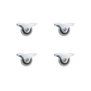 Underbed Storage Box Casters - Top Mount - Small 28mm High