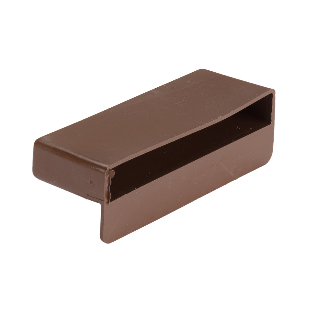 100mm x 12mm Sprung Bed Slats Cap Holders with Lip - 35mm Depth