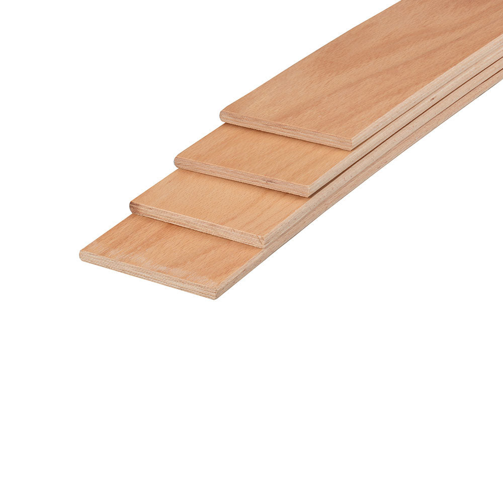 100mm x 12mm Heavy Duty Beech Sprung Bed Slats (Any Length)