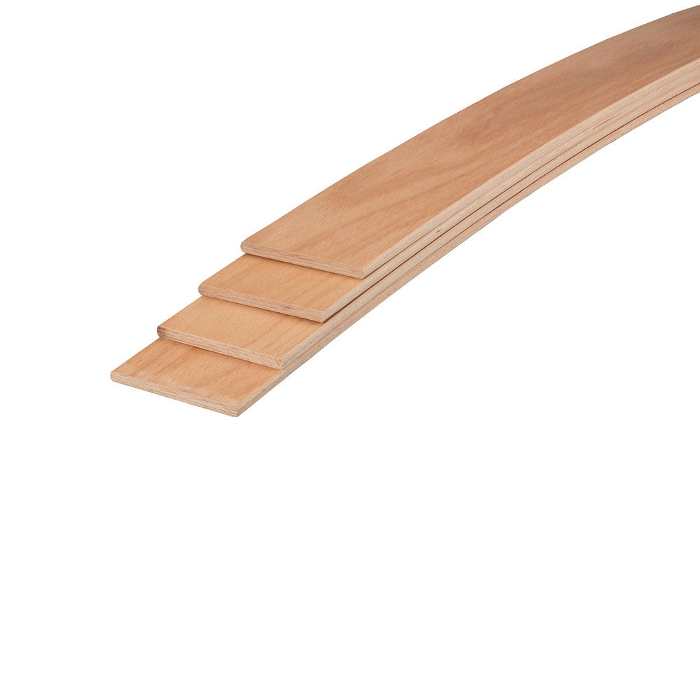 100mm x 8mm Beech Sprung Bed Slats (Any Length)
