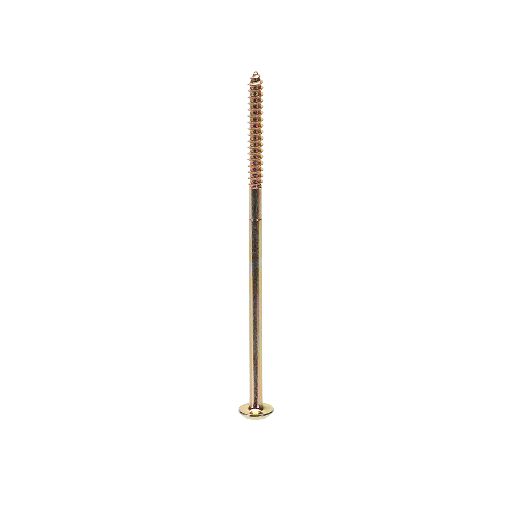 140mm Furniture Connector Wood Screws  -  Heavy Duty  Ø6.3mm